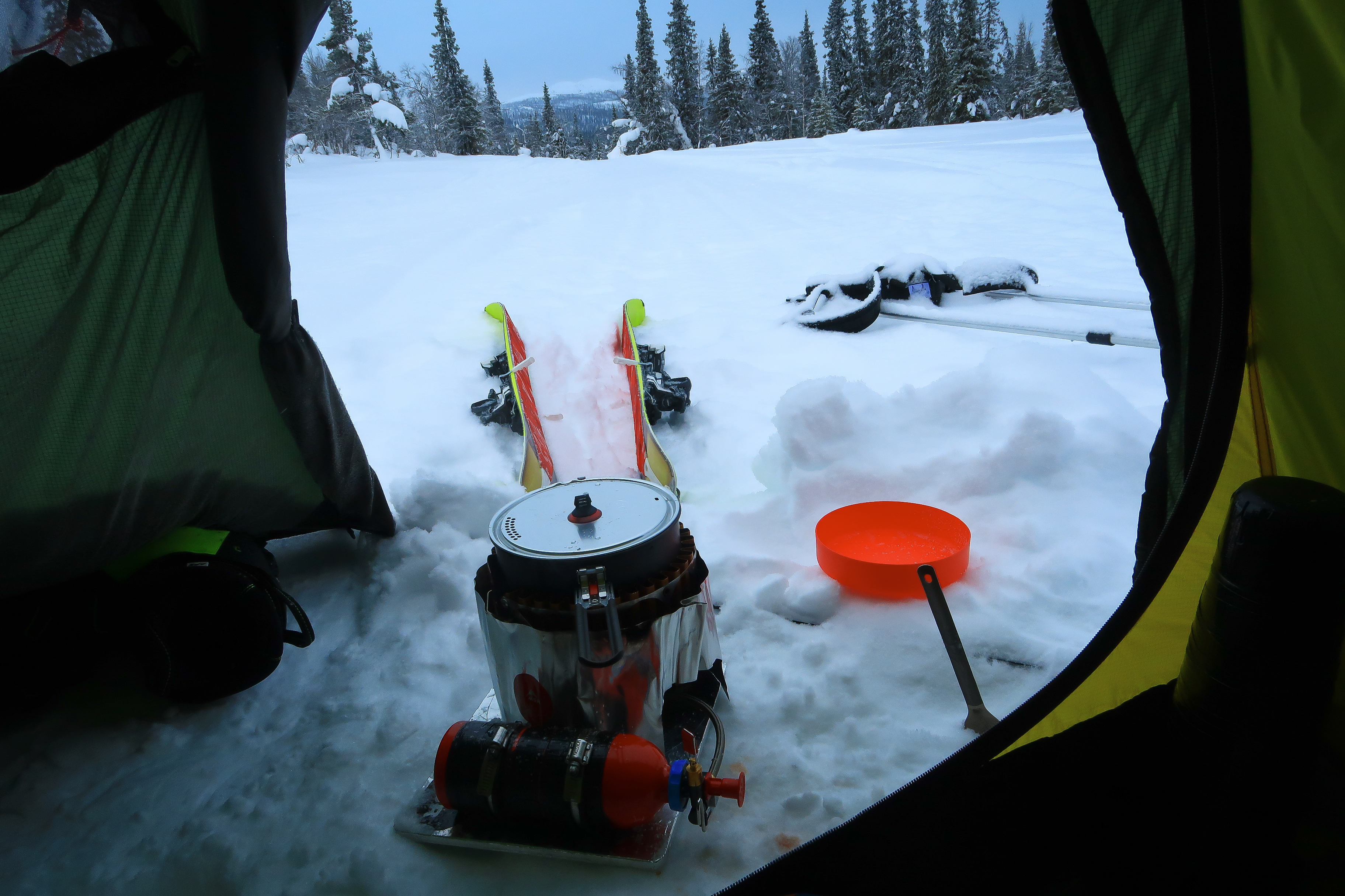 Getting up in the cold is never easy, especially not for me