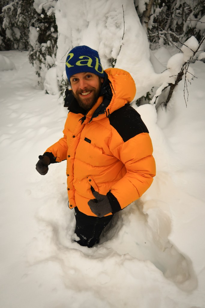 Sinking in Deep Snow - The Gentleman Explorer