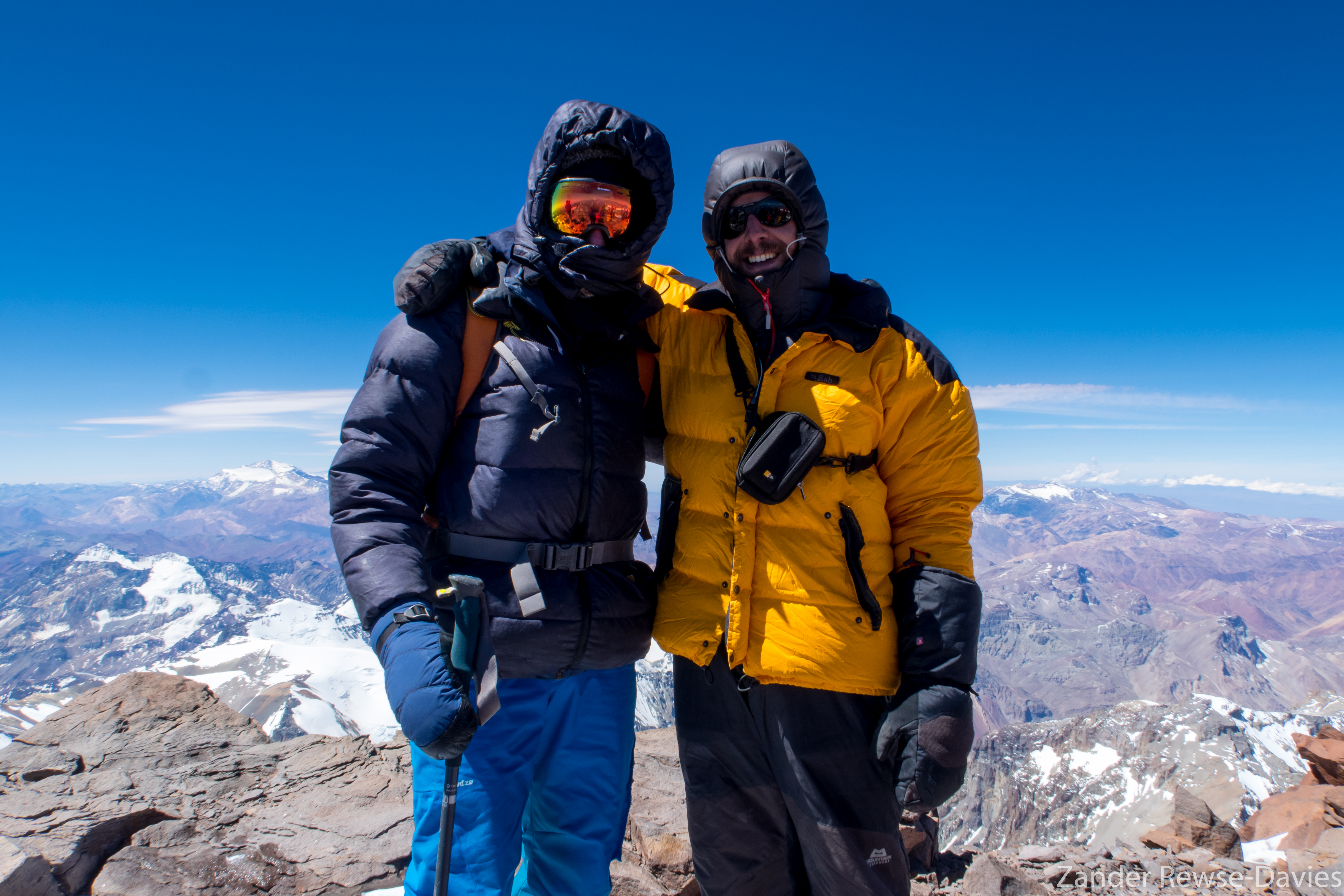 Summiting Aconcagua with Ian